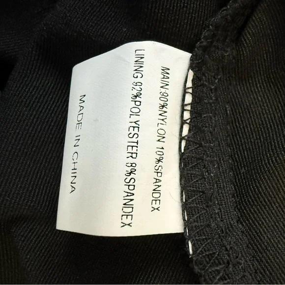 Whimsigoth Kace Overlay Mini Dress Ruffle Plunge Neck Size 12 Bell Sleeves - Picture 7 of 9